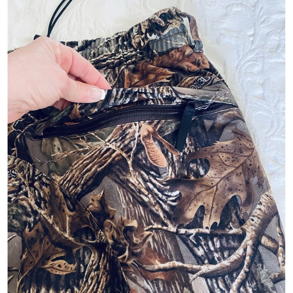 Cabelas Pants Mens L x 30" Camo Dry Plus Seclusion 3D Cargo Hunting Cargo READ - Picture 5 of 12